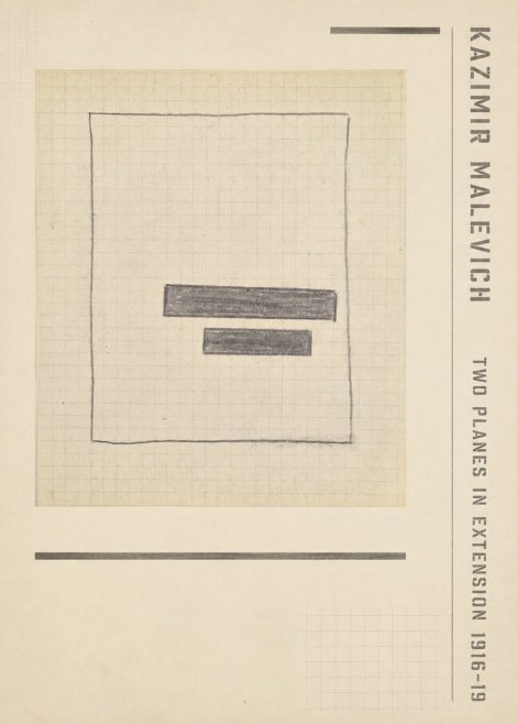 Kazimir Malevich Two Planes in Extension No2 - Plakát