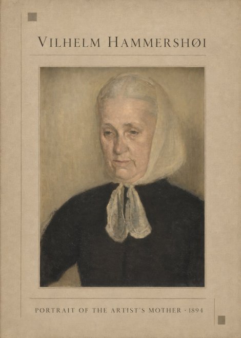 Vilhelm Hammershøi Portrait of the Artist's Mother · 1894 No1 - Plakát