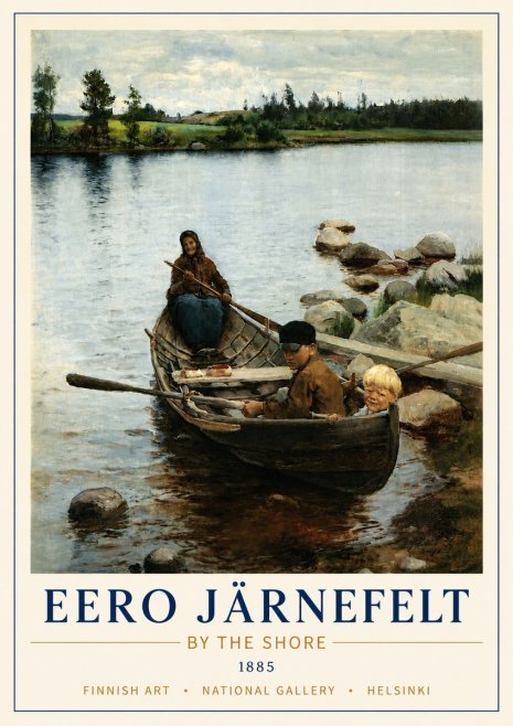 Eero Järnefelt By the Shore No4 - Plakát