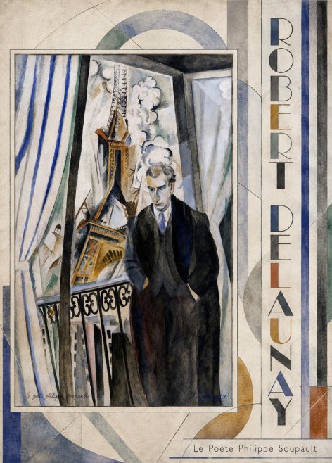 Robert Delaunay Le Poète Philippe Soupault No2 - Plakát