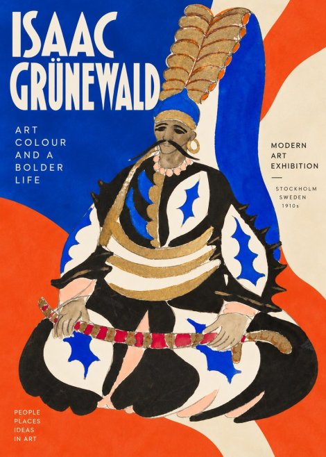 Isaac Grünewald Figure in Oriental Costume No2 - Plakát