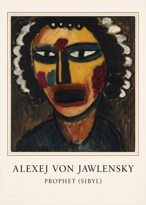 Alexej von Jawlensky Prophet (Sibil) No3 - Plakát