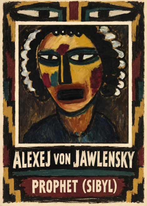 Alexej von Jawlensky Prophet (Sibil) No4 - Plakát