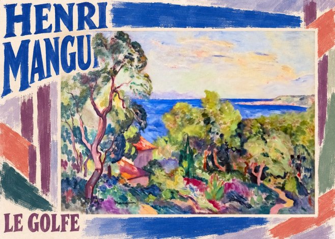 Henri Manguin Le Golfe No5 - Plakát