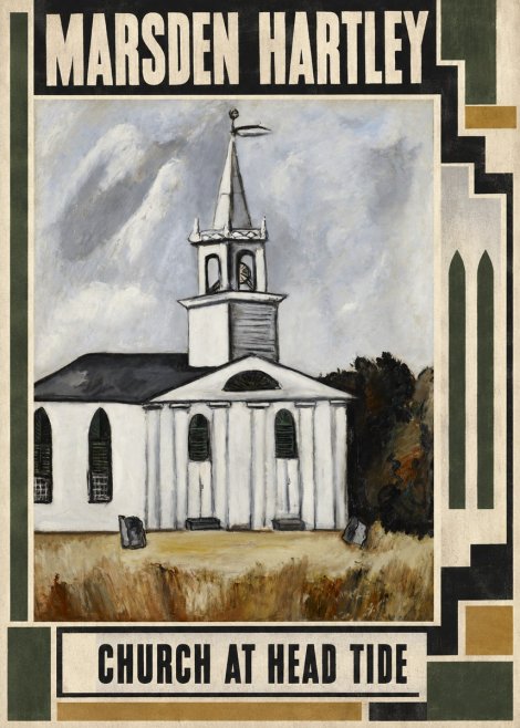 Marsden Hartley Church at Head Tide No2 - Plakát
