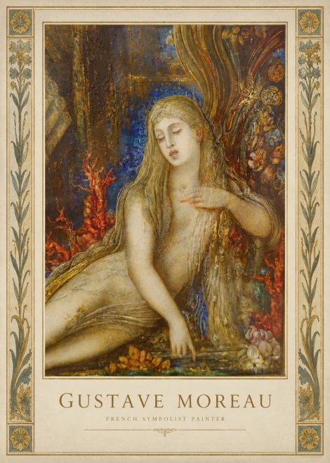 Gustave Moreau Galatea II No1 - Plakát