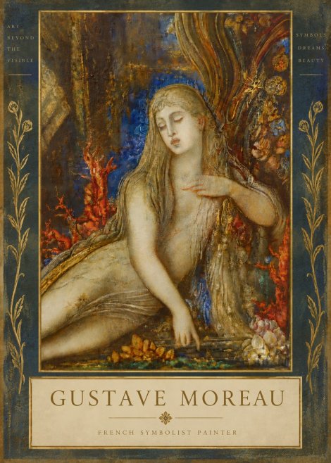 Gustave Moreau Galatea II No5 - Plakát