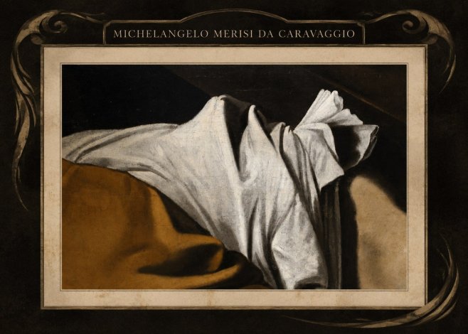 Michelangelo Merisi da Caravaggio Drapery Study No4 - Plakát