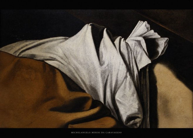 Michelangelo Merisi da Caravaggio Drapery Study No5 - Plakát