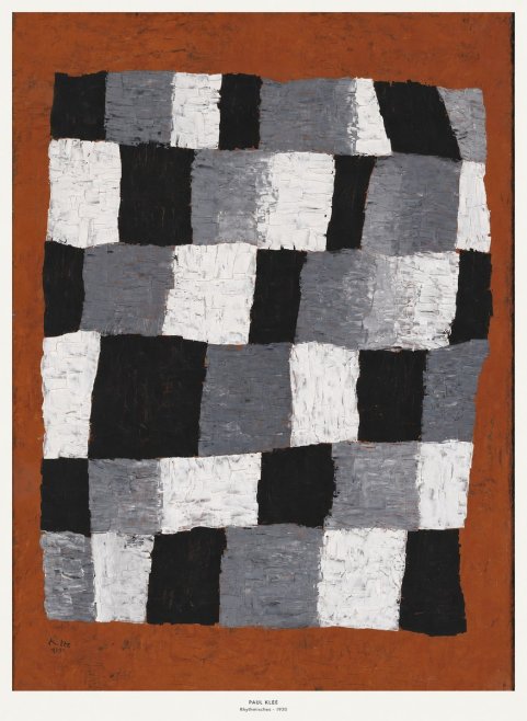 Paul Klee Rhythmisches No6 - Plakát