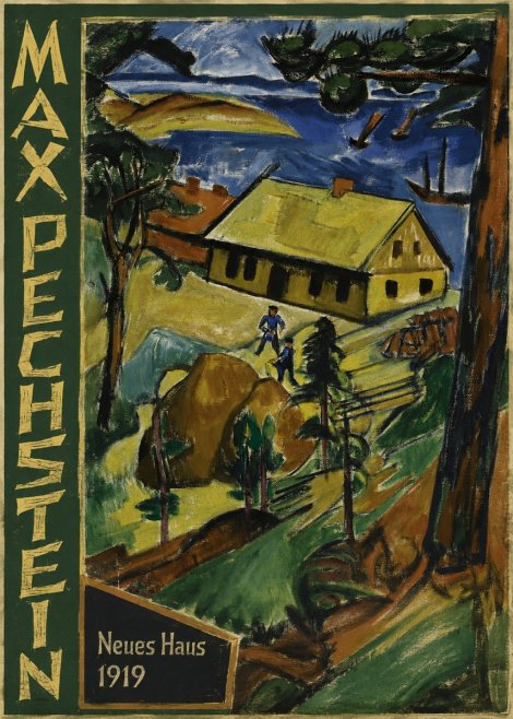 Max Pechstein Neues Haus No2 - Plakát