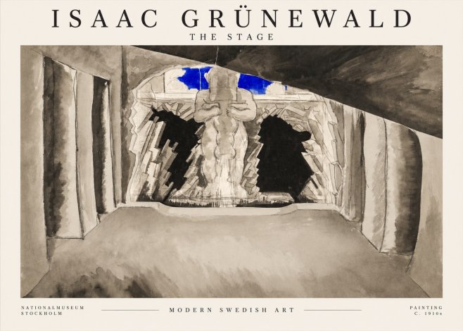 Isaac Grünewald The Stage No1 - Plakát