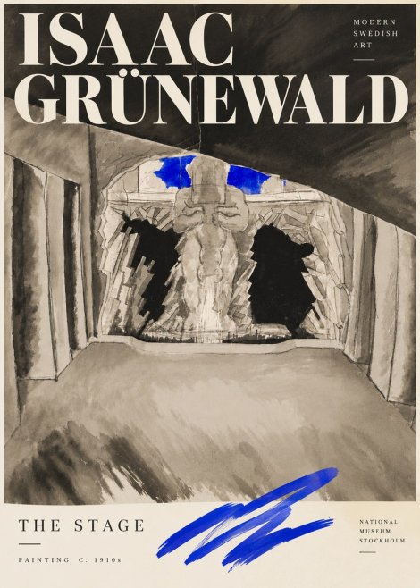 Isaac Grünewald The Stage No5 - Plakát