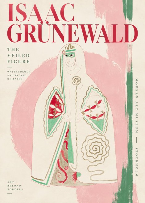 Isaac Grünewald The Veiled Figure No3 - Plakát