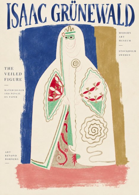 Isaac Grünewald The Veiled Figure No4 - Plakát