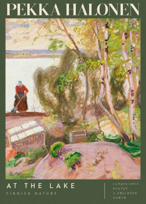 Pekka Halonen At the Lake No2 - Plakát