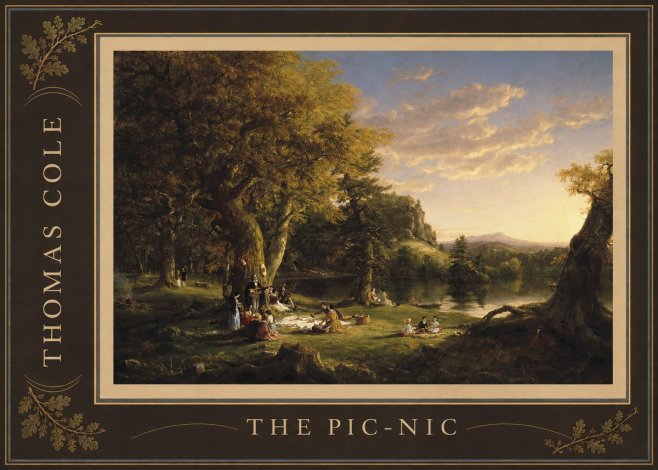 Thomas Cole The Pic-nic II No2 - Plakát