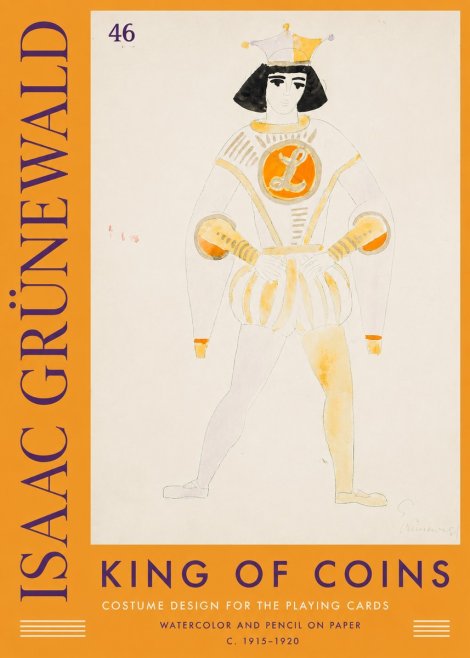 Isaac Grünewald King of Coins No2 - Plakát