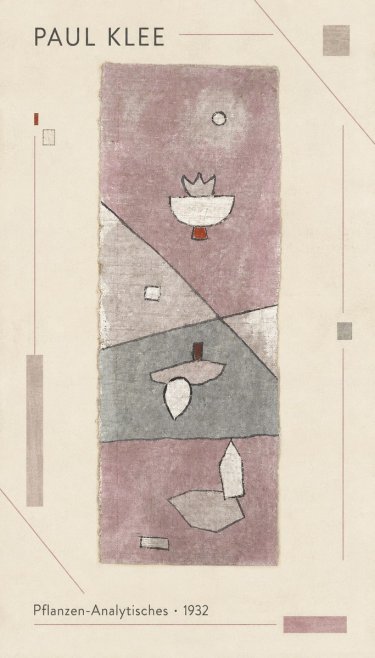 Paul Klee Pflanzen-analytisches No1 - Plakát