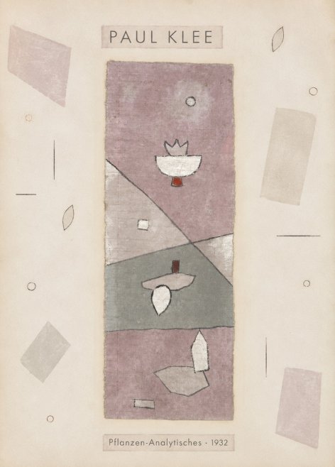 Paul Klee Pflanzen-analytisches No3 - Plakát