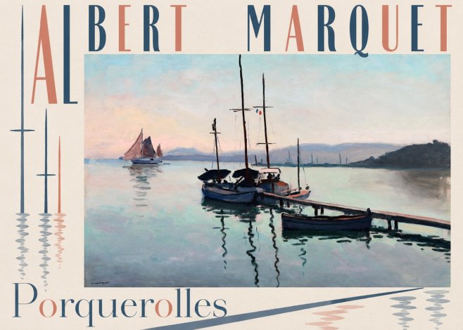 Albert Marquet Porquerolles No5 - Plakát
