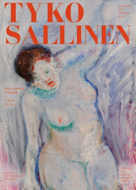 Tyko Sallinen Reclining Figure No2 - Plakát