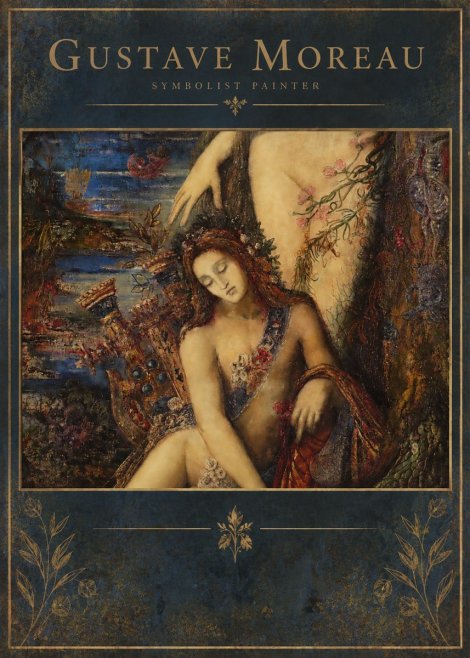 Gustave Moreau Symbolist Painting No2 - Plakát