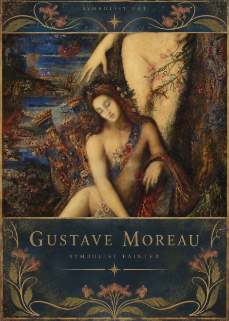 Gustave Moreau Symbolist Painting No6 - Plakát