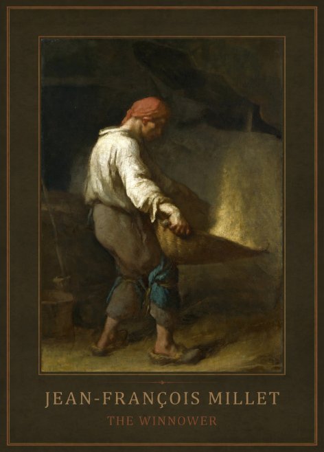 Jean-François Millet The Winnower No1 - Plakát
