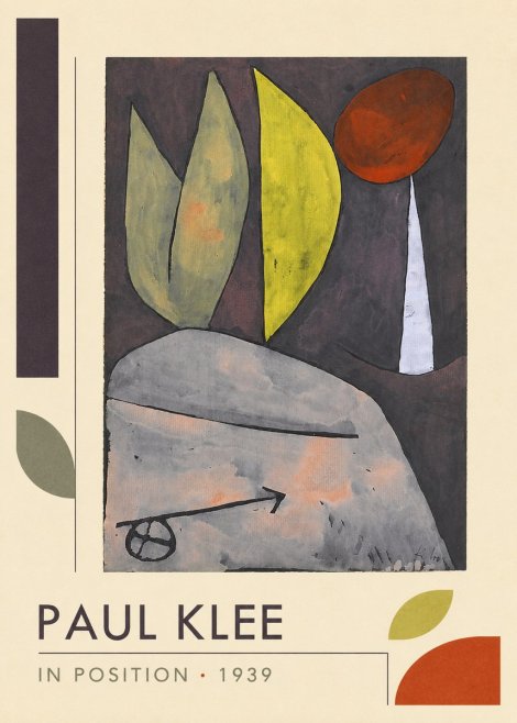 Paul Klee In Position No1 - Plakát