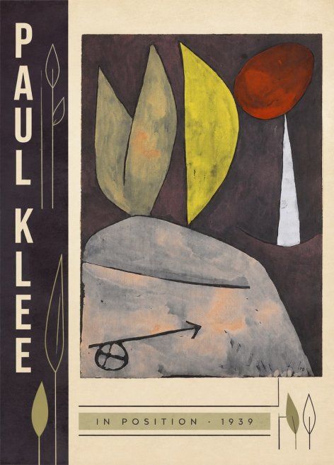 Paul Klee In Position No2 - Plakát