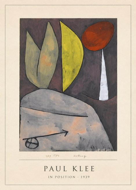 Paul Klee In Position No3 - Plakát