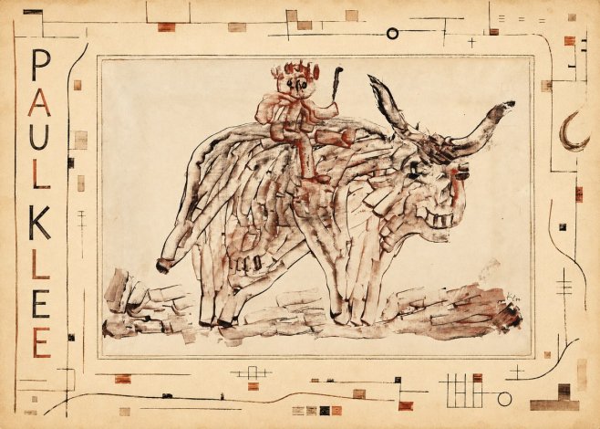 Paul Klee Bear Rider No3 - Plakát