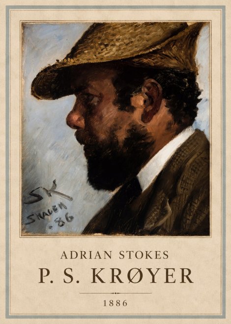 P.S. Krøyer Adrian Stokes No4 - Plakát