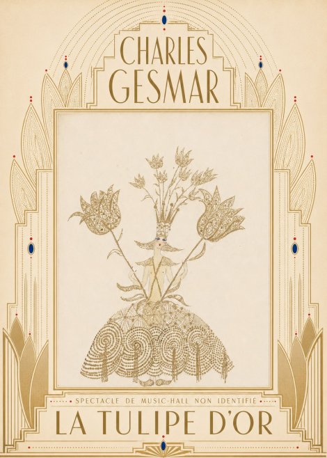 Charles Gesmar La Tulipe D'or No5 - Plakát