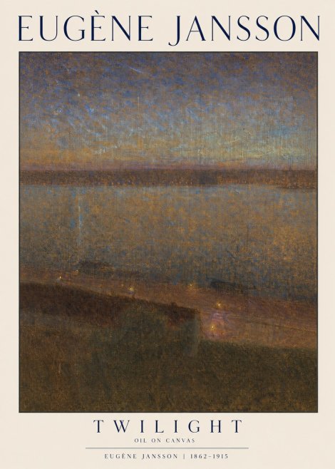 Eugène Jansson Twilight No1 - Plakát