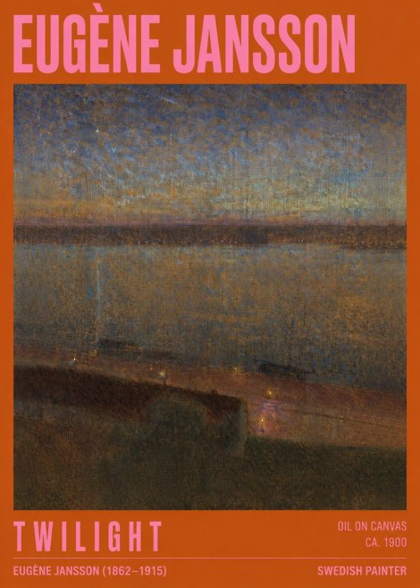 Eugène Jansson Twilight No2 - Plakát