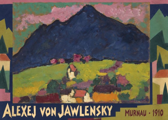 Alexej von Jawlensky Murnau No3 - Plakát
