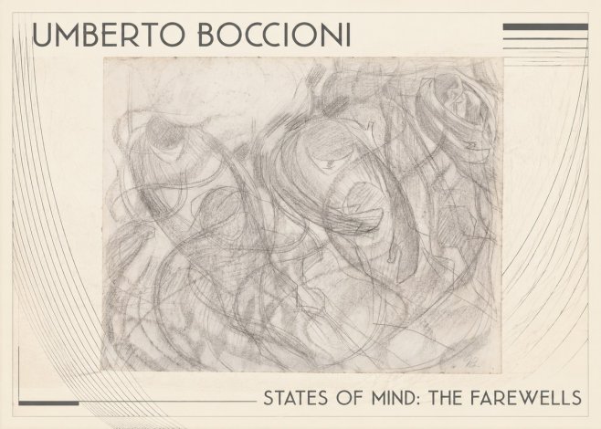 Umberto Boccioni States of Mind: the Farewells No1 - Plakát