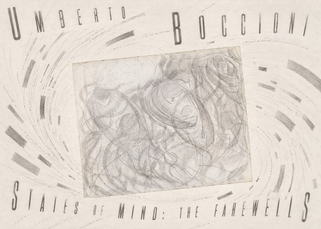 Umberto Boccioni States of Mind: the Farewells No5 - Plakát