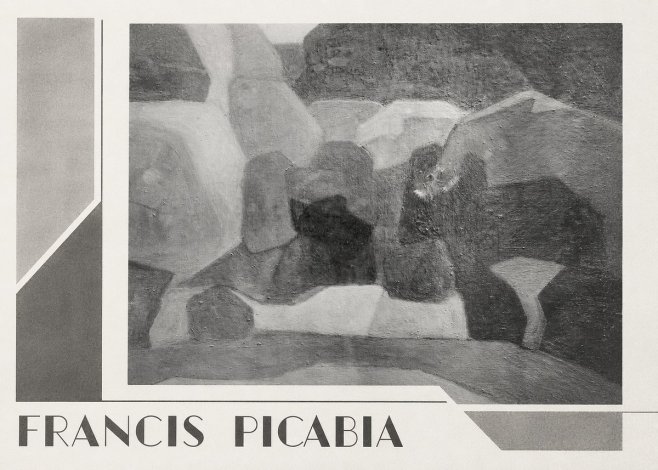 Francis Picabia Geometric Forms No3 - Plakát