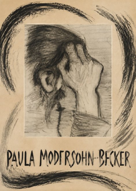 Paula Modersohn-Becker Head of a Girl with Rosary No6 - Plakát