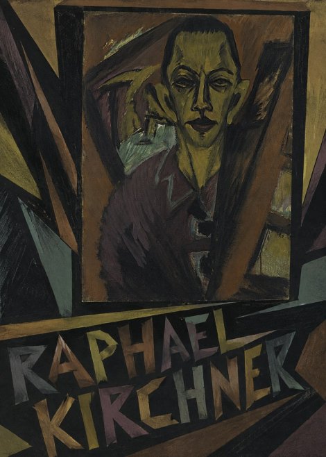 Raphael Kirchner Self-portrait No4 - Plakát