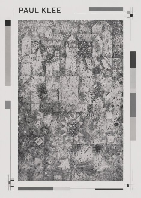 Paul Klee Town and Country No1 - Plakát