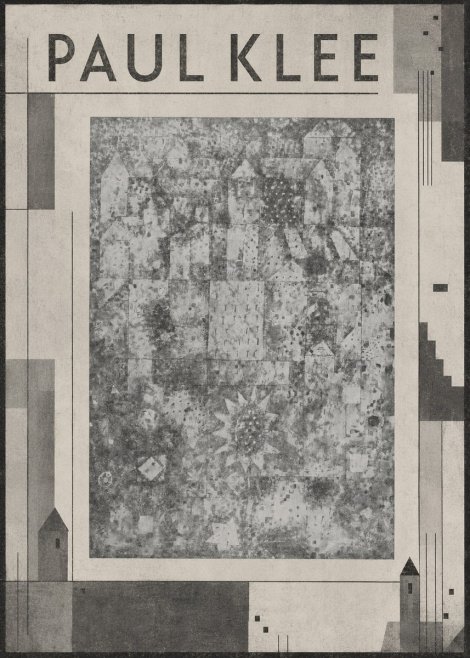 Paul Klee Town and Country No6 - Plakát