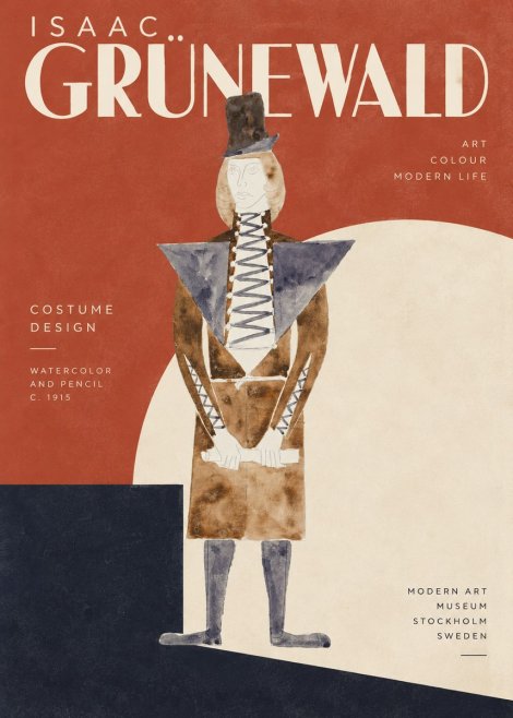 Isaac Grünewald Costume Design XIII No3 - Plakát