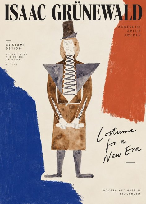 Isaac Grünewald Costume Design XIII No5 - Plakát