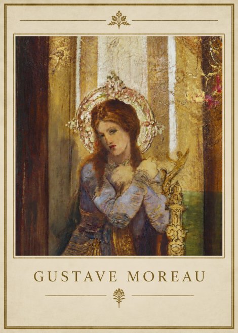 Gustave Moreau Salome II No3 - Plakát