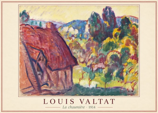 Louis Valtat La Chaumière No2 - Plakát