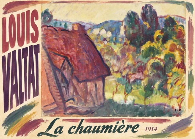 Louis Valtat La Chaumière No3 - Plakát